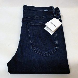 MOTHER The Stunner Ankle Step Fray  Blue Jeans Size 27